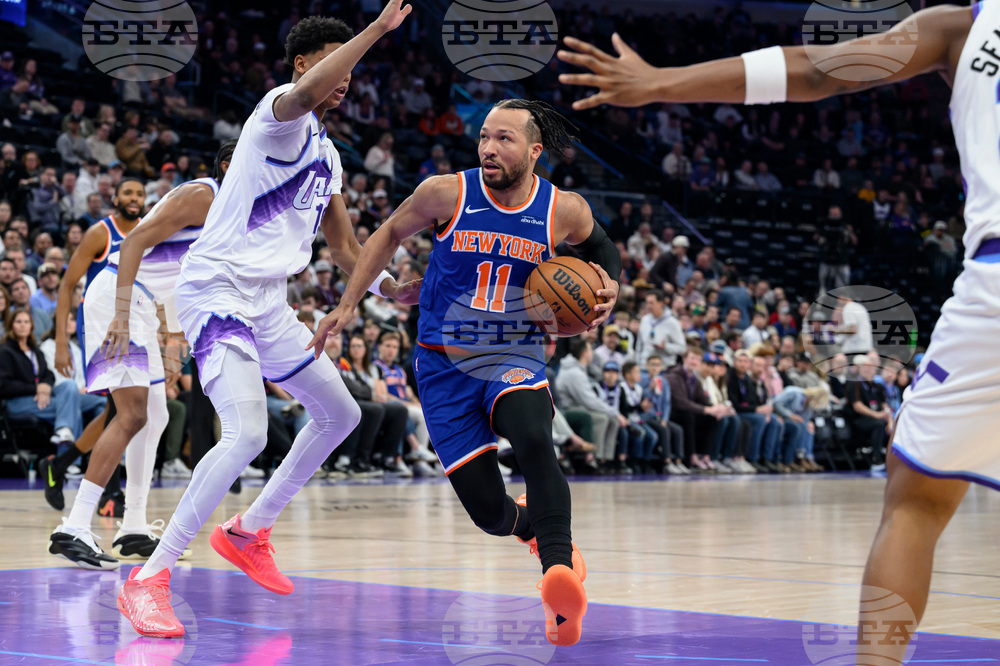 Knicks Jazz Basketball