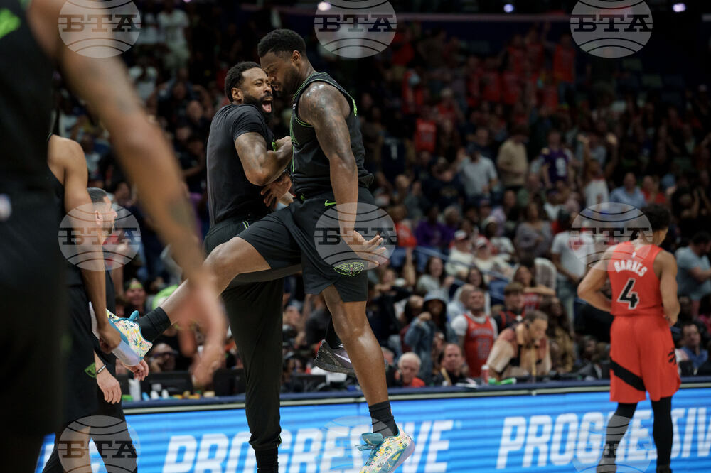 Raptors Pelicans Basketball