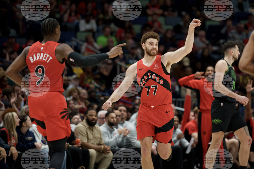 Raptors Pelicans Basketball