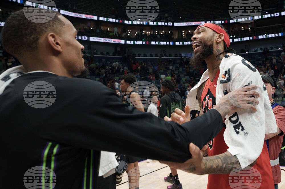 Raptors Pelicans Basketball