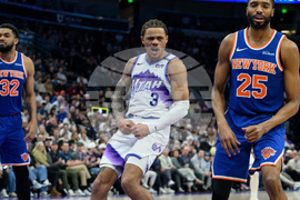 Knicks Jazz Basketball