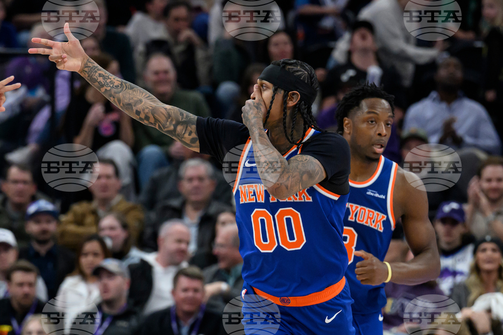 Knicks Jazz Basketball