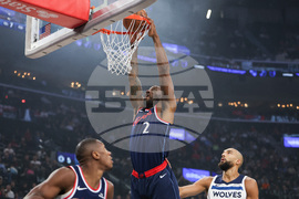 Timberwolves Clippers Basketball