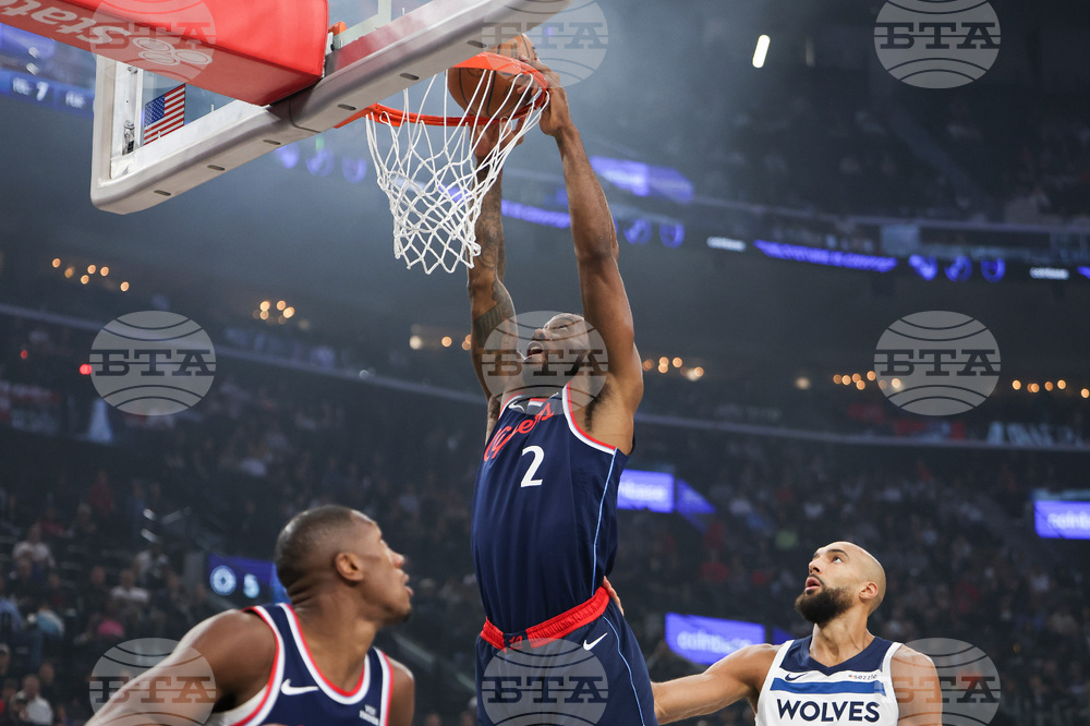 Timberwolves Clippers Basketball