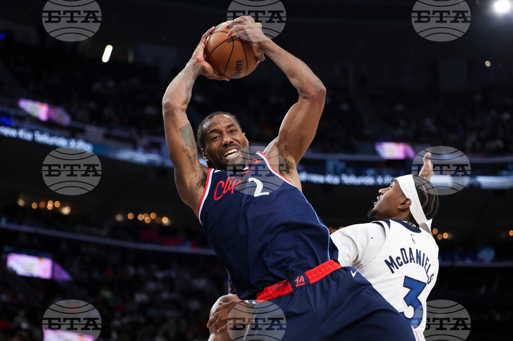 Timberwolves Clippers Basketball