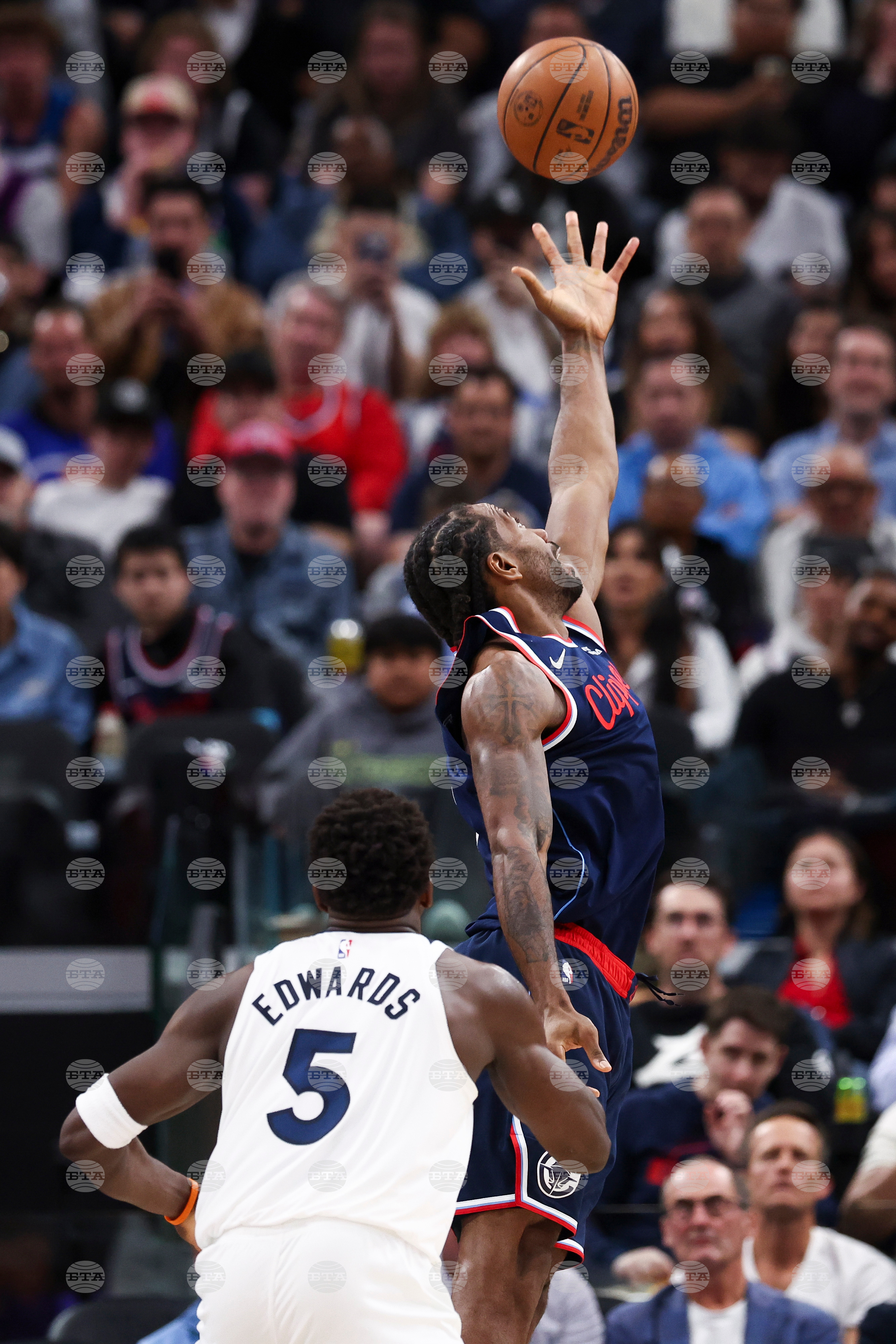 Timberwolves Clippers Basketball