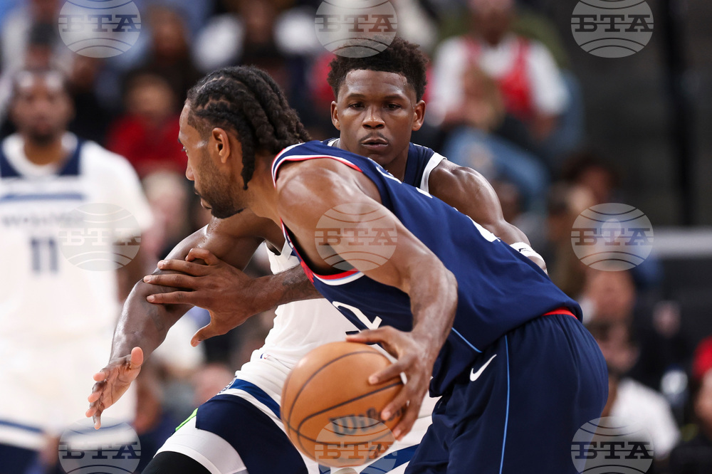 Timberwolves Clippers Basketball