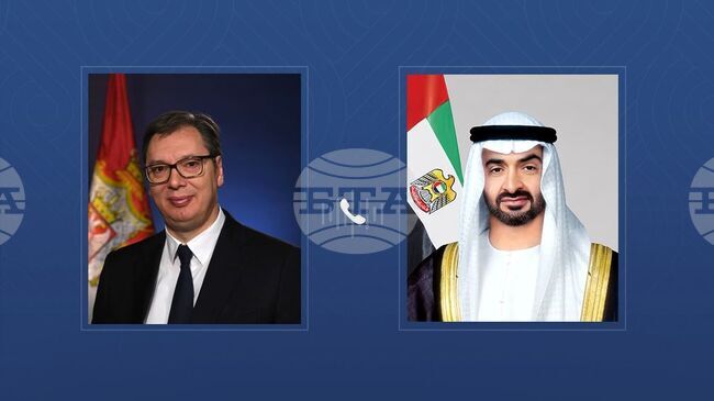 УАМ: Президентите на Сърбия и ОАЕ обсъдиха събитията в Близкия изток и последиците за стабилността и сигурността