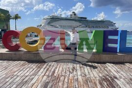 Мексико - остров Козумел - двама български капитани