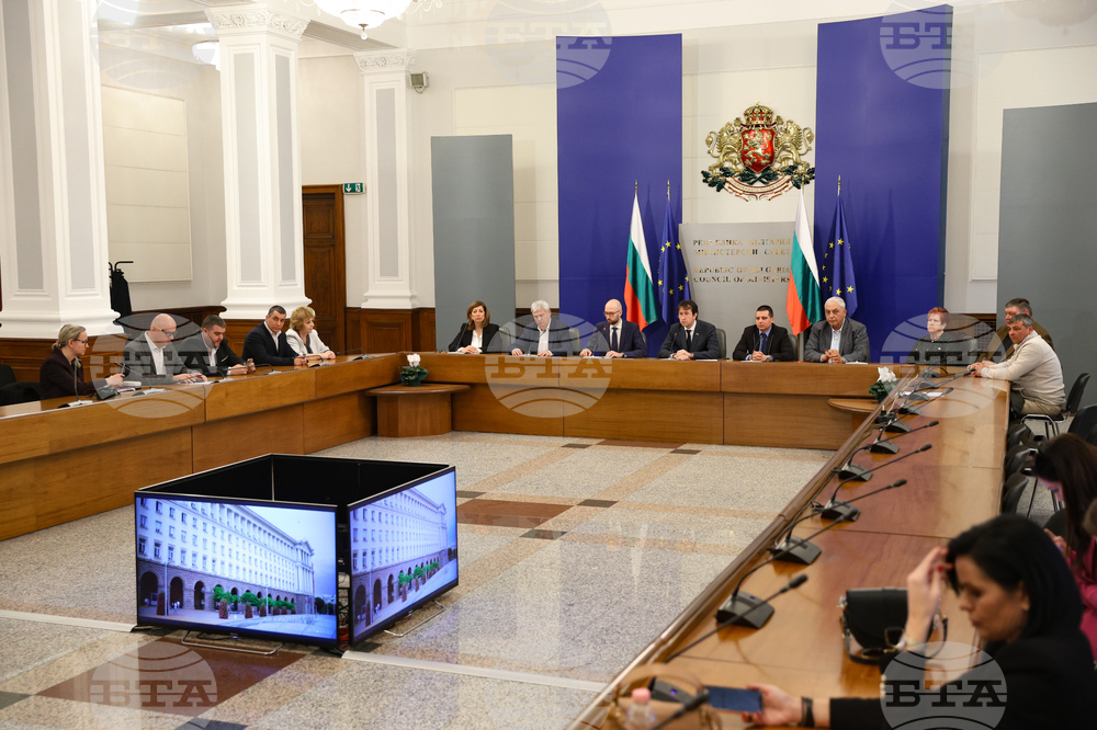 Министерски съвет - синдикати - брифинг