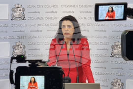 Столичен общински съвет - Ваня Григорова - брифинг