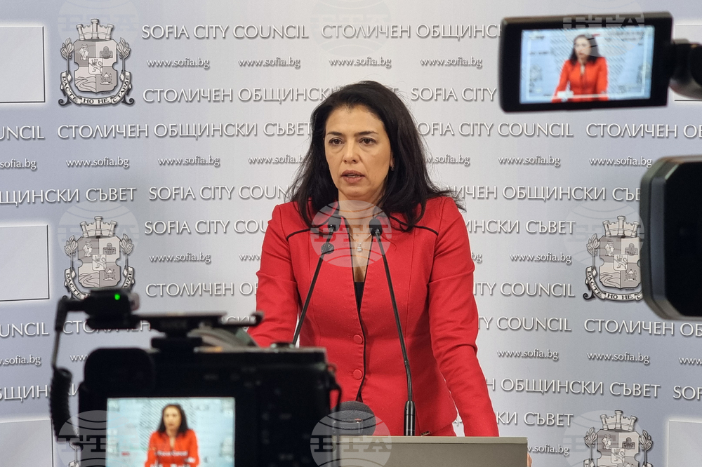 Столичен общински съвет - Ваня Григорова - брифинг