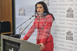 Столичен общински съвет - Ваня Григорова - брифинг