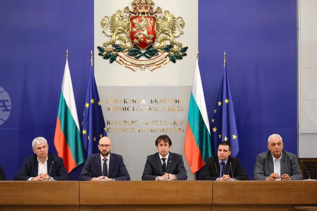 Министерски съвет - синдикати - брифинг