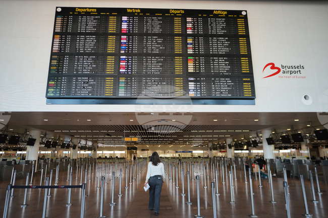 APTOPIX Belgium General Strike