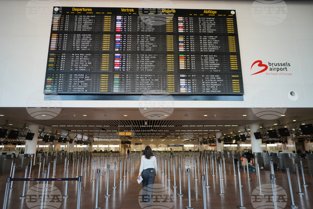 APTOPIX Belgium General Strike