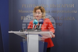Министерство на енергетиката - Теодора Георгиева-Милева - брифинг