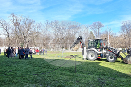 Шумен - Средно училище „Сава Доброплодни“ - нов учебен корпус - първа копка