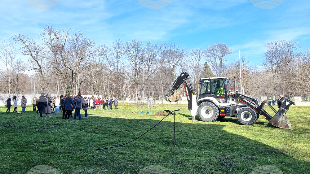 Шумен - Средно училище „Сава Доброплодни“ - нов учебен корпус - първа копка