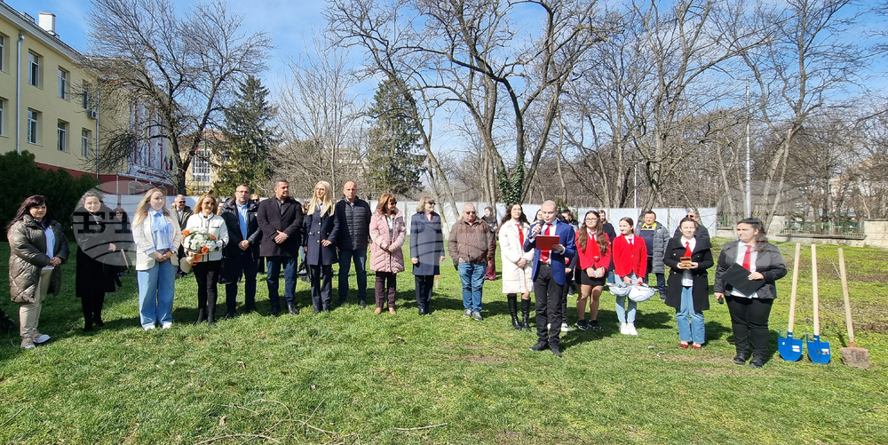 Шумен - Средно училище „Сава Доброплодни“ - нов учебен корпус - първа копка