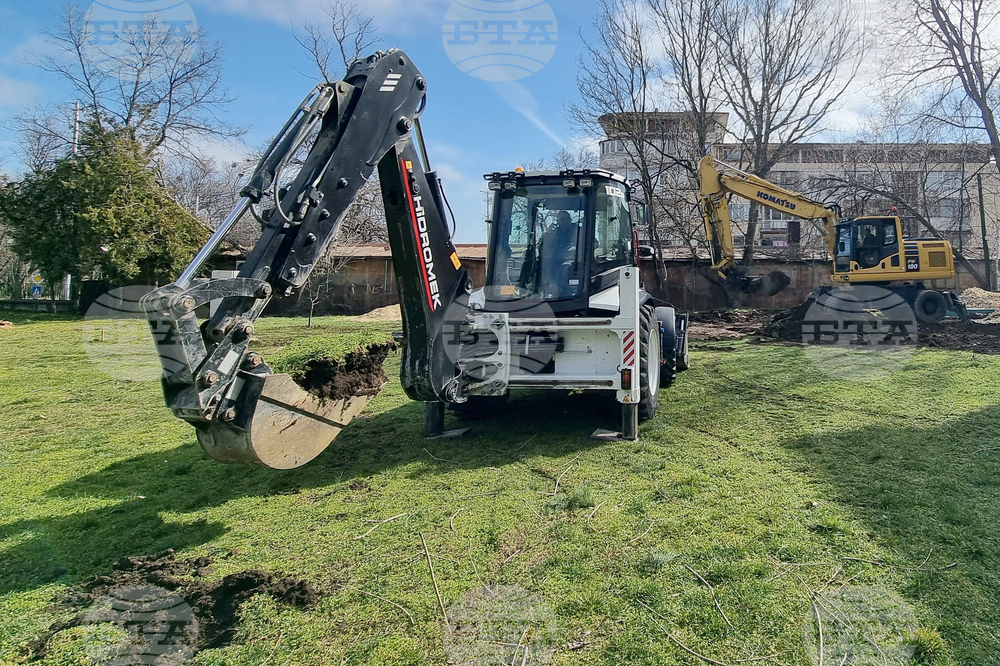Шумен - Средно училище „Сава Доброплодни“ - нов учебен корпус - първа копка
