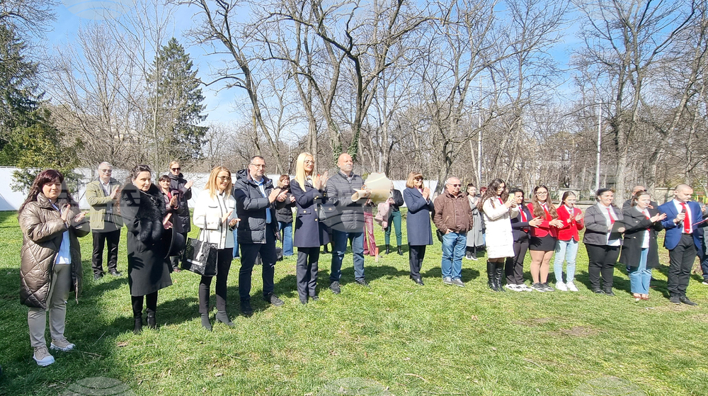 Шумен - Средно училище „Сава Доброплодни“ - нов учебен корпус - първа копка