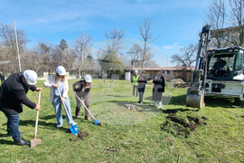 Шумен - Средно училище „Сава Доброплодни“ - нов учебен корпус - първа копка