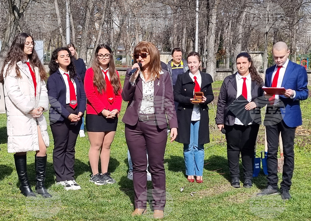 Шумен - Средно училище „Сава Доброплодни“ - нов учебен корпус - първа копка