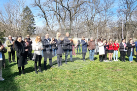 Шумен - Средно училище „Сава Доброплодни“ - нов учебен корпус - първа копка