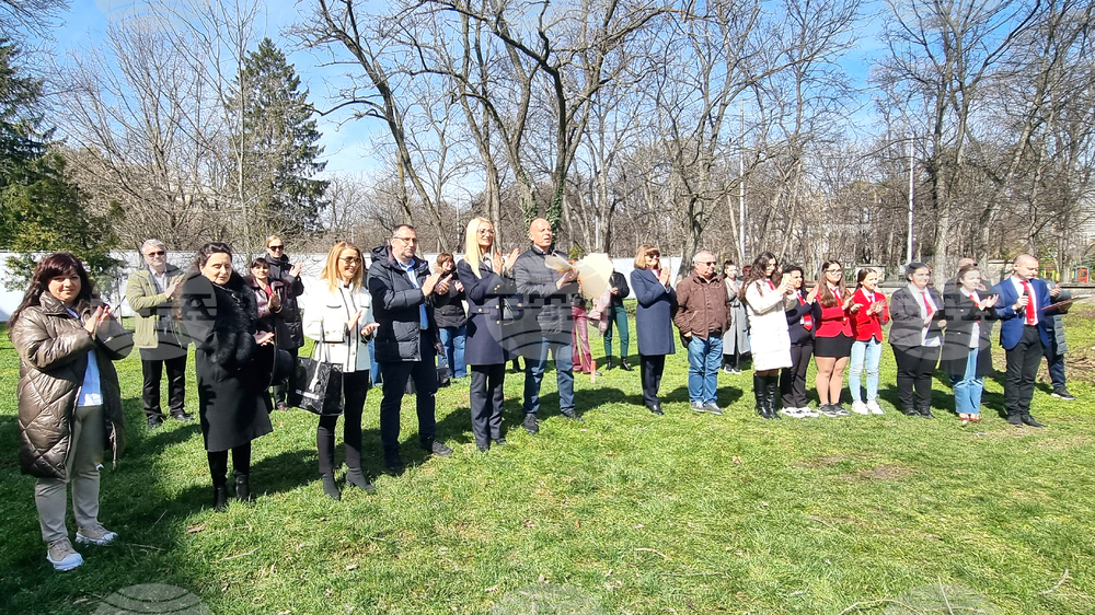 Шумен - Средно училище „Сава Доброплодни“ - нов учебен корпус - първа копка