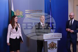 Министерския съвет - Андрей Гюров - брифинг