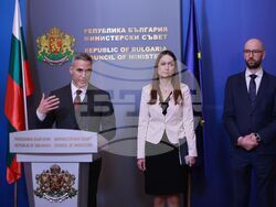 Министерския съвет - Андрей Гюров - брифинг