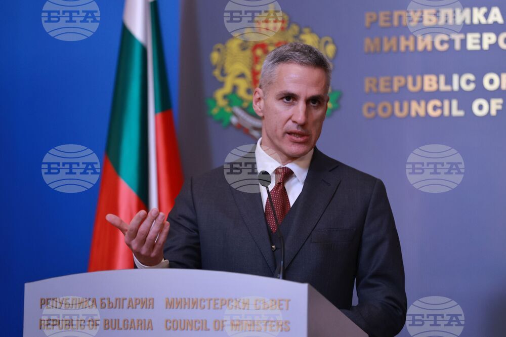 Министерския съвет - Андрей Гюров - брифинг