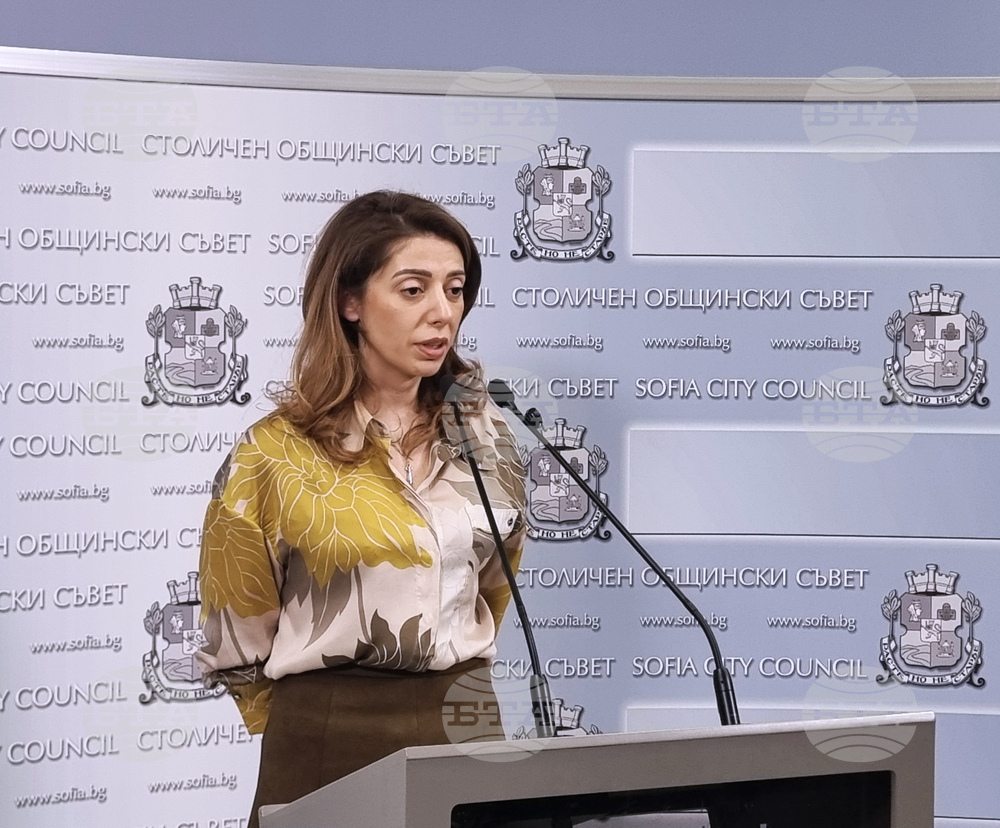 Столичен общински съвет - Десислава Желязкова - брифинг
