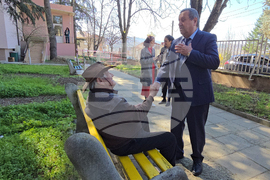 Благоевград - Хасан Адемов - Дом за възрастни хора - посещение