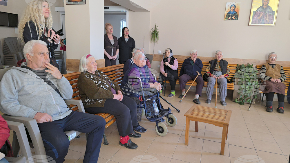 Благоевград - Хасан Адемов - Дом за възрастни хора - посещение