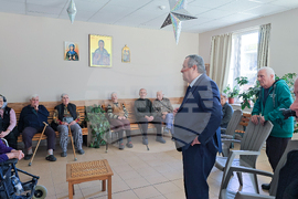 Благоевград - Хасан Адемов - Дом за възрастни хора - посещение