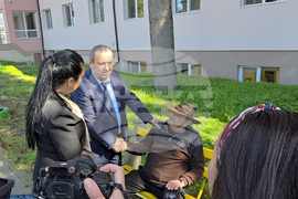 Благоевград - Хасан Адемов - Дом за възрастни хора - посещение