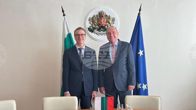 Energy Minister Traikov Meets EU Energy Connectivity Coordinator Borchardt
