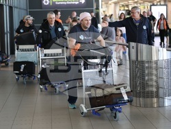 Летище "Васил Левски" - София - Антарктическа експедиция - посрещане