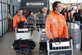 Летище "Васил Левски" - София - Антарктическа експедиция - посрещане