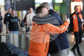 Летище "Васил Левски" - София - Антарктическа експедиция - посрещане