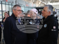 Летище "Васил Левски" - София - Антарктическа експедиция - посрещане