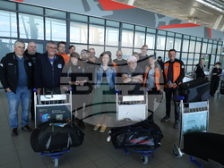 Летище "Васил Левски" - София - Антарктическа експедиция - посрещане