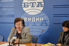 Националния пресклуб на БТА Видин - пресконференция - представяне на сборник