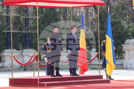 Румъния - Никушор Дан - Володимир Зеленски - среща