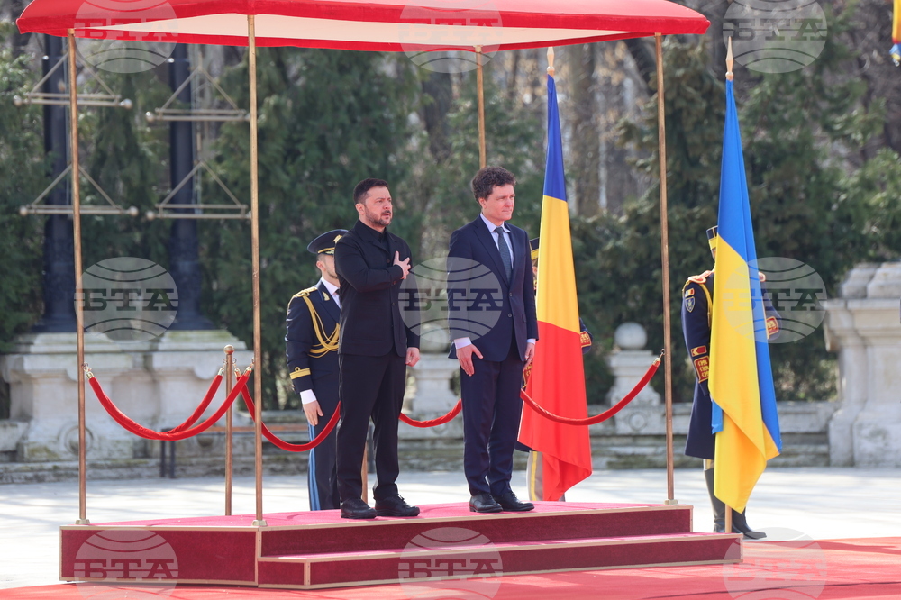Румъния - Никушор Дан - Володимир Зеленски - среща