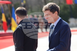 Румъния - Никушор Дан - украински  президент - среща