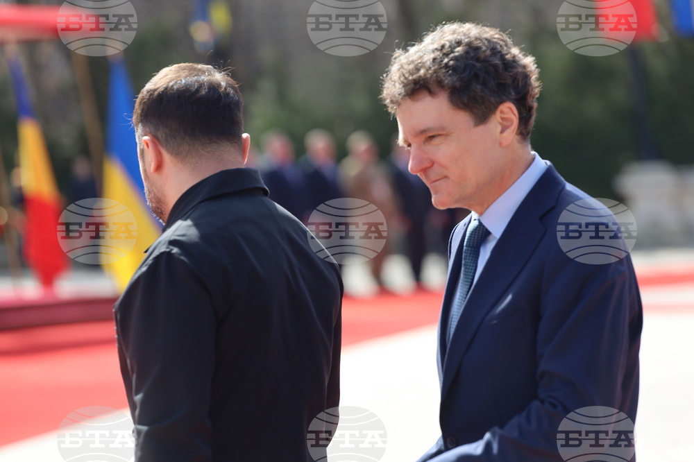 Румъния - Никушор Дан - украински  президент - среща