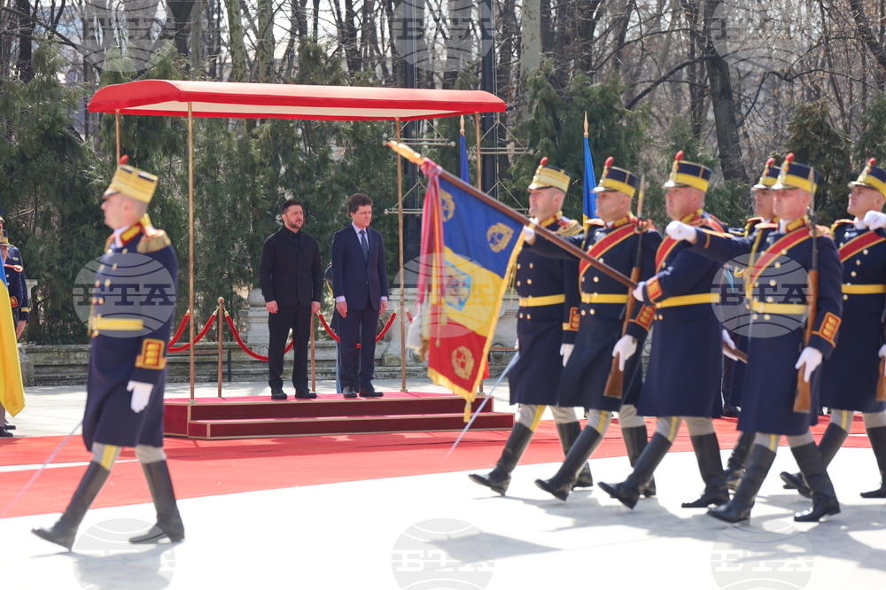 Румъния - Никушор Дан - Володимир Зеленски - среща